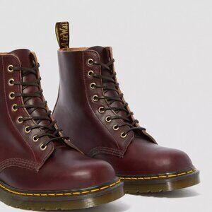 Dr. Martens - 1460 Pascal Made In England  Burgundy Chromexcel Boots 12